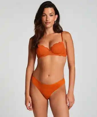 Hunkemoller Hunkemöller Invisible brazilian Lace Back Oranje aanbieding