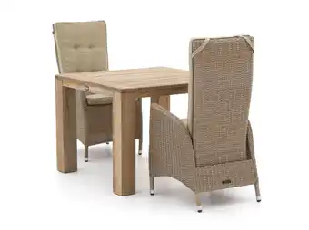 Kees Smit Intenso Fabrizi/ROUGH-X 100cm dining tuinset 3-delig verstelbaar aanbieding