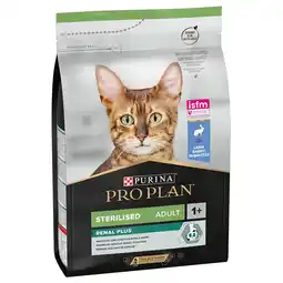 Zooplus 25% korting! Purina Pro Plan droogvoer 2 x 3 kg - Sterilised Adult Renal Plus Konijn (2 x 3 kg) aanbieding