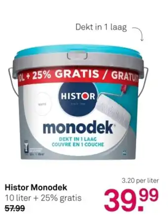 Karwei Histor Monodek aanbieding