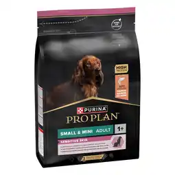 Zooplus 25% Korting! PURINA PRO PLAN droogvoer 2 x 3 kg - Small & Mini Adult Sensitive Skin aanbieding