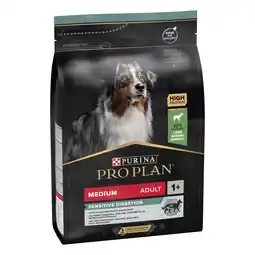 Zooplus 25% Korting! PURINA PRO PLAN droogvoer 2 x 3 kg - Medium Adult Lam & Rijst Sensitive Digestion aanbieding