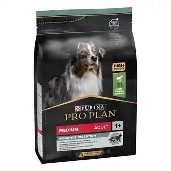 Zooplus 25% Korting! PURINA PRO PLAN droogvoer 2 x 3 kg - Medium Adult Lam & Rijst Sensitive Digestion aanbieding