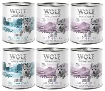 Zooplus 24x800g Wolf of Wilderness Honden Natvoer aanbieding