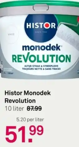 Karwei Histor Monodek Revolution aanbieding