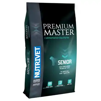 Zooplus Nutrivet Premium Master Senior dubbelpak: 2 x 15 kg aanbieding