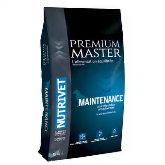 Zooplus 2x15kg Nutrivet Premium Master Maintenance droog hondenvoer aanbieding