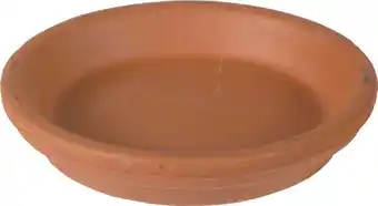 Intratuin Mega Collections plantenschotel terracotta D 9 H 1,5 cm aanbieding