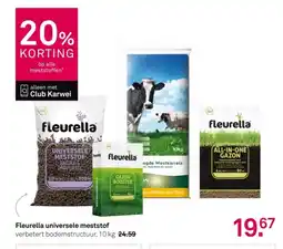 Karwei Fleurella universele meststof aanbieding