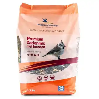 Welkoop Vogelbescherming - Premium Zadenmix met Insecten - Tuinvogelvoer - 2 kg aanbieding