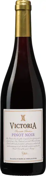 De Wijnbeurs Victoria 'Favorite Selection' Pinot Noir aanbieding