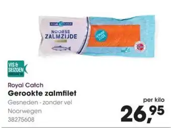 HANOS Royal Catch Gerookte zalmfilet aanbieding