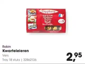 HANOS Robin Kwarteleieren aanbieding