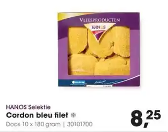 HANOS HANOS Selektie Cordon bleu filet aanbieding