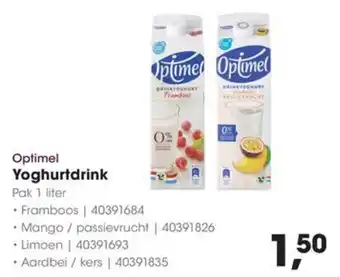 HANOS Optimel Yoghurtdrink aanbieding