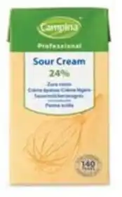 HANOS Campina Room Sour Cream 24% aanbieding