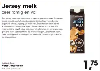 HANOS Holland Jersey Verse Jersey melk aanbieding