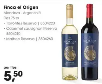 HANOS Finca el Origen aanbieding