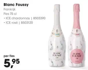 HANOS Blanc Foussy aanbieding