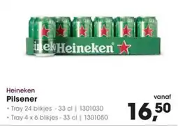 HANOS Heineken Pilsener aanbieding