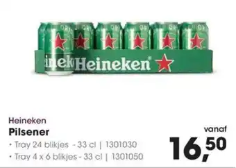 HANOS Heineken Pilsener aanbieding