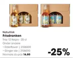 HANOS Naturfrisk Frisdranken aanbieding