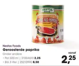 HANOS Nestos Foods Geroosterde paprika aanbieding