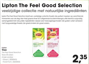 HANOS Lipton Thee aanbieding