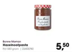 HANOS Bonne Maman Hazelnootpasta aanbieding