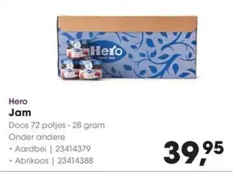 HANOS Hero Jam aanbieding