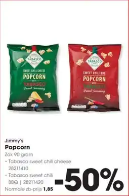 HANOS Jimmy's Popcorn aanbieding