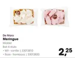 HANOS De Maro Meringue aanbieding