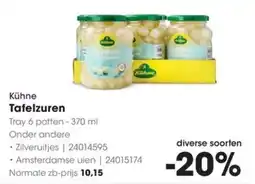 HANOS Kühne Tafelzuren aanbieding