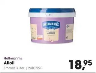 HANOS Hellmann's Alioli aanbieding