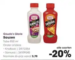 HANOS Gouda's Glorie Sauzen aanbieding