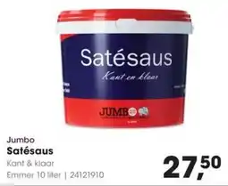 HANOS Jumbo Satésaus aanbieding