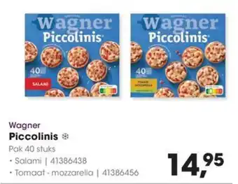 HANOS Wagner Piccolinis aanbieding