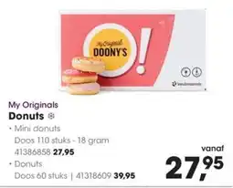 HANOS My Originals Donuts aanbieding