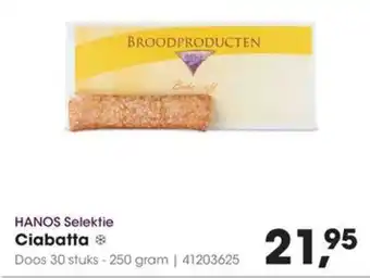 HANOS HANOS Selektie Ciabatta aanbieding