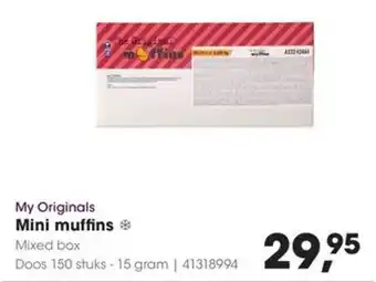 HANOS My Originals Mini muffins aanbieding