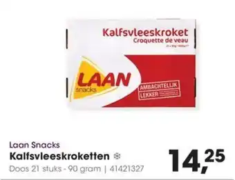 HANOS Laan Snacks Kalfsvleeskroketten aanbieding