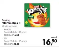 HANOS Topking Vlammetjes Veggie aanbieding