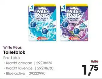 HANOS Witte Reus Toiletblok aanbieding