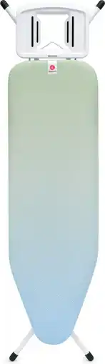 Bol.com Brabantia Strijkplank B - met Strijkijzerhouder - 124 x 38 cm - Soothing Sea aanbieding