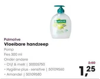 HANOS Palmolive Vloeibare handzeep aanbieding