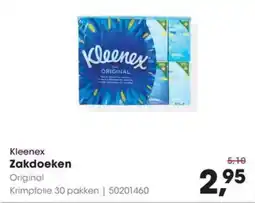 HANOS Kleenex Zakdoeken aanbieding