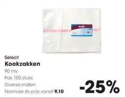 HANOS Select Kookzakken aanbieding