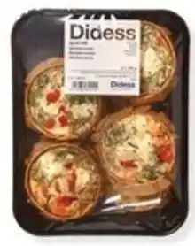 HANOS Didess Quiches Mediterraans aanbieding