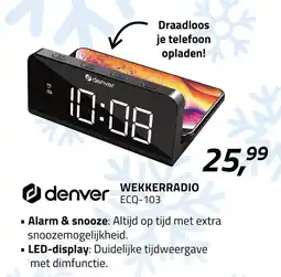 Obbink Denver Wekkerradio ECQ-103 aanbieding