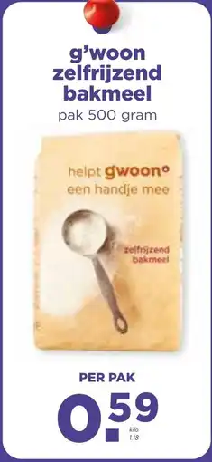 De Boerenschuur G'woon zelfrijzend bakmeel aanbieding